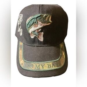 KISS MY BASS Fishing Adjustable Hat​​​